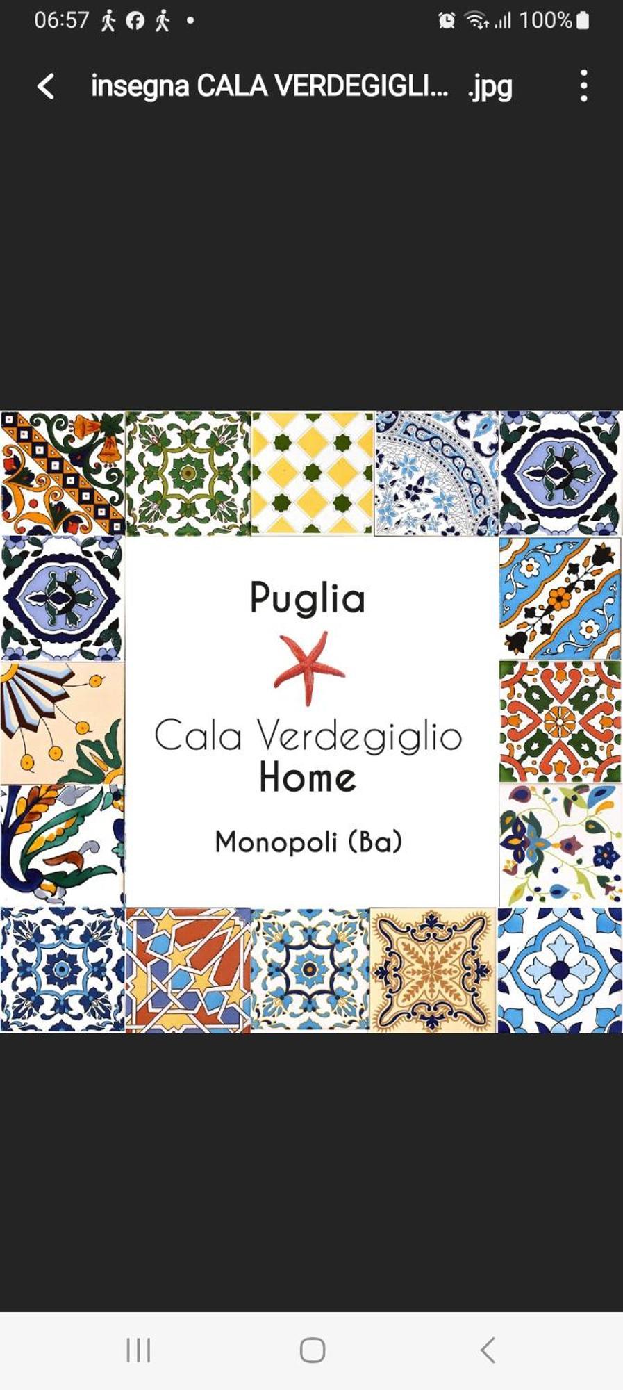 Cala Verdegiglio Home Monopoli Extérieur photo